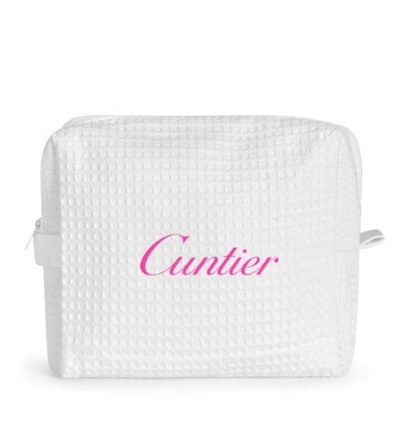 Cuntier Waffle Weave Spa Bag