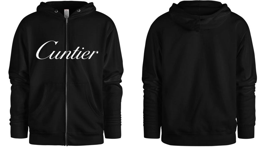 Cuntier Zip Up Hoodie