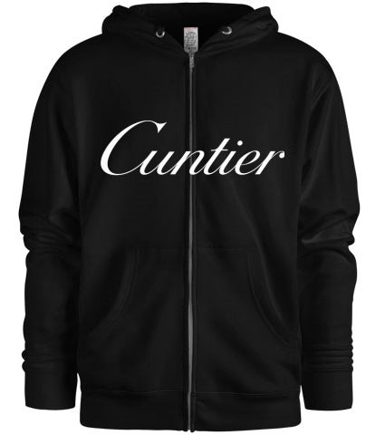 Cuntier Zip Up Hoodie