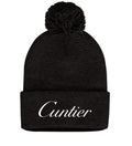 Cuntier Pom-Pom Knit Beanie
