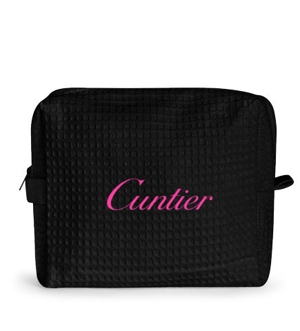 Cuntier Waffle Weave Spa Bag